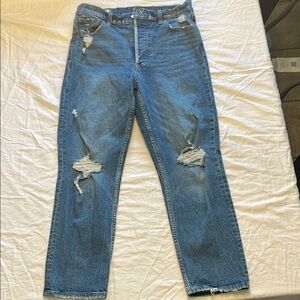 Women’s Gap Cheeky Straight High Rise Jeans Size 30/10r